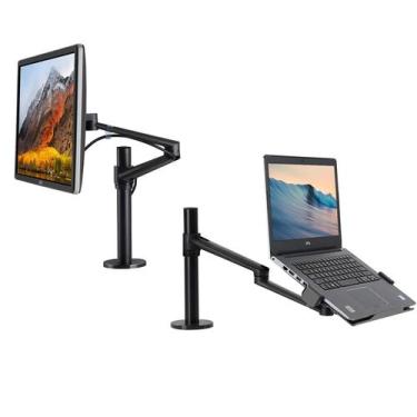 Imagem de Suporte/Braço Articulado Monitor 17-32 Polegadas Preto - Aj Som Acessó