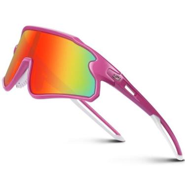 Imagem de Gafas de sol RIVBOS RYS007 Juveniles de béisbol polarizadas UV400 rosa