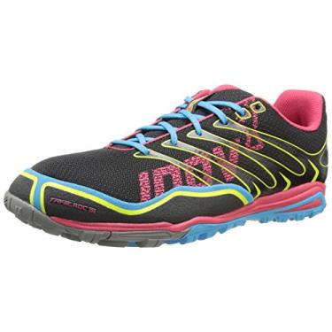 Imagem de Inov-8 Tênis de corrida feminino Trailroc 255 Trail-Running, Preto/rosa/azul., Mens 5 M US/Womens 6.5 M US