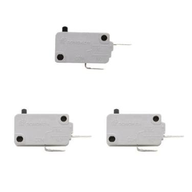 Imagem de XPARTCO WB24X10146 e WB24X10190 Interruptor de porta de micro-ondas para GE, Hotpoint AP3866977, PS1019163 (pacote com 2 WB24X10146-1 pacote WB24X10190)