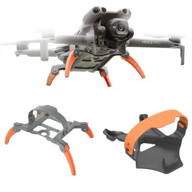 Imagem de Acessórios Mini 5 Pro Trem de pouso com suporte de hélice, protetor dobrável para drone, protetor de liberação rápida e prevenção de arranhões compatível com DJI Mini 5 Pro Fly More Combo