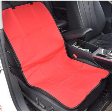 Imagem de Capas de assento de carro para cães, capa de assento de animal de estimação antilama, capa de assento de tecido Oxford para gato e cachorro, almofada de assento frontal para a maioria dos carros