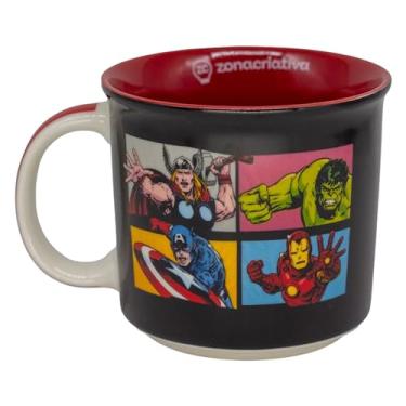 Imagem de Zonacriativa – Caneca Tom Vingadores Marvel 350ml em Cerâmica Importada | Presente Geek e Colecionável