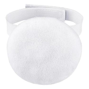 Imagem de Zialofi Almofada de pressão para maléolo, almofada para áreas inchadas do maléolo com alça, de espuma para linfedema para absorção de impacto e prevenção de