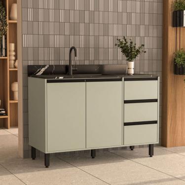 Imagem de Mesa de Jantar 180cm Ímola Dobuê