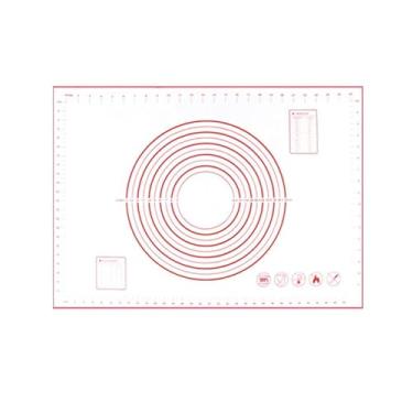 Imagem de Tapete antiderrapante de silicone para assar/balcão, tapete de rolamento, bexiga de fogão, tapete de torta de cozinha de açúcar