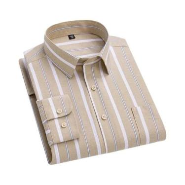 Imagem de Camisa Masculina De Algodão Oxford De Manga Curta 10XL 11XL Primavera 