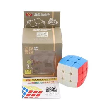 Imagem de Cubo Mágico Mini Yongjun 2cm 3.5cm 4.5cm Chaveiro Antiestresse Cubo De