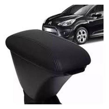 Imagem de Apoio de braço Fiat Argo tecido preto sem costura