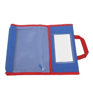 Imagem de KIMISS Bolsa de Livro Portátil Sala de Aula Bolso Transparente Saco de Livro de Leitura Com Alça para Armazenamento de Lição de Casa e Material Escolar