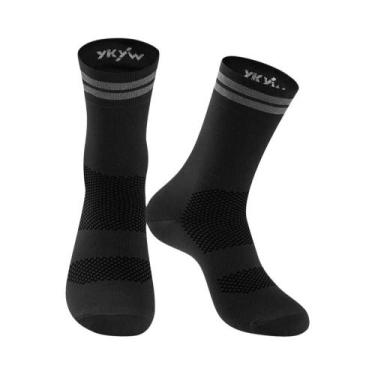 Imagem de Meias De Compressão Respiráveis Unissex Para Ciclismo, Corrida E Espor
