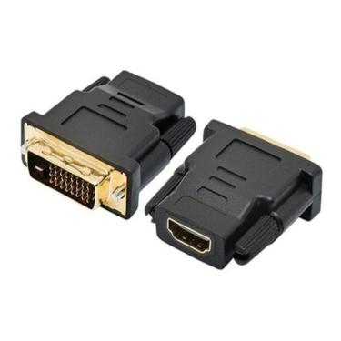 Imagem de ADAPTADOR CONVERSOR DE HDMI PARA DVI-D DUAL 24 PINOS MACHO