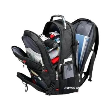 Imagem de Mochila Para Laptop À Prova d'Água Com Grande Capacidade E Carregament