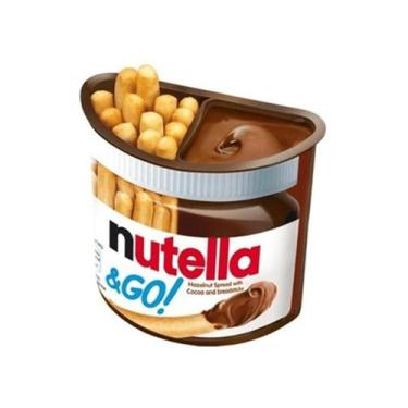 Imagem de NUTELLA & GO - Creme de Avelãs & Palitos de Biscoito - Importado Espan