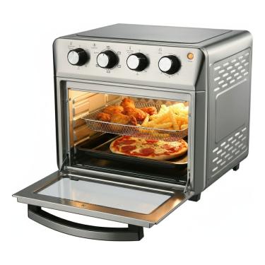 Imagem de Forno Fritadeira Air Fryer Inox 7 Funcoes 1600w 26l 127v Inox 127v