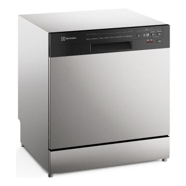 Imagem de Lava Loucas 8 Servicos Inox Lava E Seca 220v - Electrolux