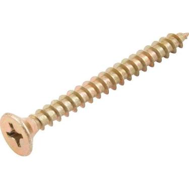 Imagem de Parafuso Madeira Chipboard, Cabeça Chata, Fenda Cruzada/phillips, 6,0 