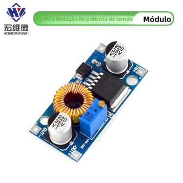 Imagem de Módulo De Potência DC-DC Step-Down Ajustável XL4005 DSN5000 LM2596 De 
