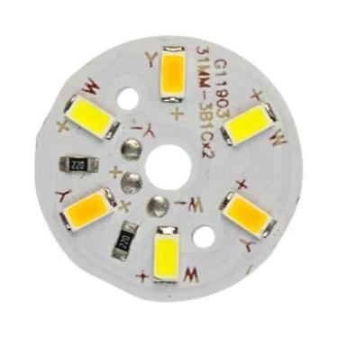 Imagem de Placa De Luz LED Branca Quente Regulável 3W 5730 2835 SMD 3000K 6000K 