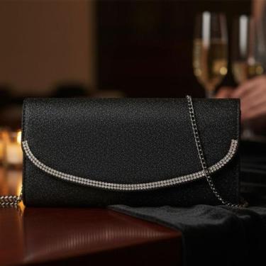 Imagem de Bolsa de Mão Festa com Alça Corrente e Embalagem Luxo  Chenson, Único,