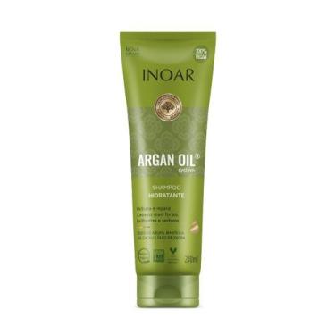 Imagem de Inoar shampoo bisnaga 240ml argan oil 50538