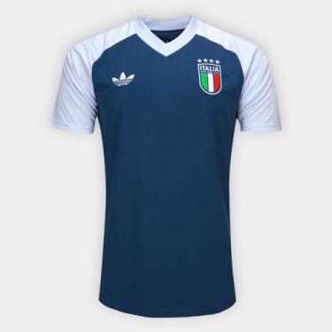 Imagem de Camisa Seleção Itália Away 2026 Pré-Jogo Adidas Originals Masculina, A