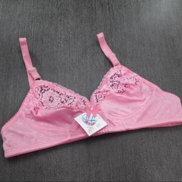 Imagem de Sutiã Simples com Renda - Saulo Lingerie, Rosa hera, P
