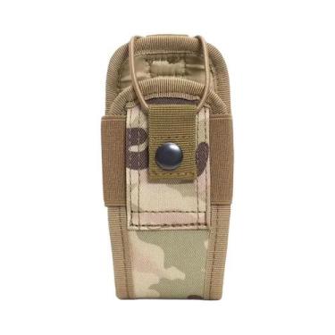 Imagem de Bolsa Tática Reforçada Molle Para Rádios Bidirecionais Walkie Talkies 