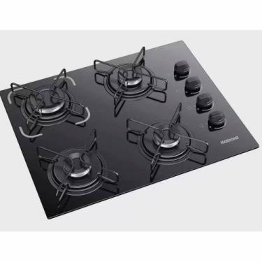 Imagem de Fogão Cooktop Essencial 4 Bocas Itatiaia, Preto, Bivolt