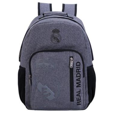 Imagem de Mochila Costa Grande Escolar Real Madrid Original 16700