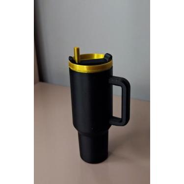 Imagem de Chaveiro de Bolsa Mini Garrafa - Porta Hidratante Labial Cor:Azul Copa