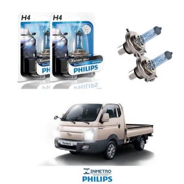 Imagem de Lâmpadas Farol Hyundai Porter Philips H4 BlueVision