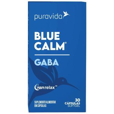 Imagem de Blue Calm Gaba 30 Capsulas Soft Gel - PuraVida-Unissex