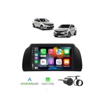 Imagem de Kit Multimídia Argo Cronos 7 Pol CarPlay AndroidAuto Sem fio - First O