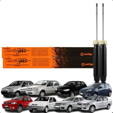 Imagem de Par Amortecedor Traseiro Original Fiat Palio E Siena - Cofap