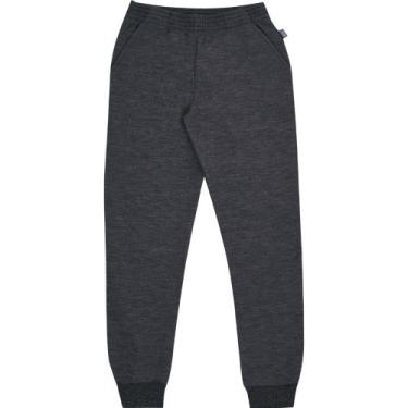 Imagem de Calça Moletom Infantil Menino Pulla Bulla Ref. 49763, Cinza escuro, 10