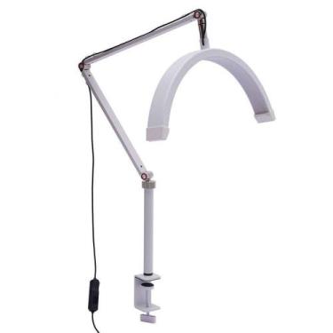 Imagem de Luminaria Estetica 3 Tons Ajustavel Suporte Celular Spa Sobrancelha Ci