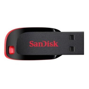 Imagem de Pen Drive 32GB SanDisk Cruzer Blade - USB 2.0 - c/software secure acce