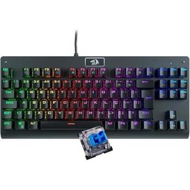 Imagem de Teclado Mecânico Gamer Redragon Dark Avenger Rainbow ABNT2 (Switch Out