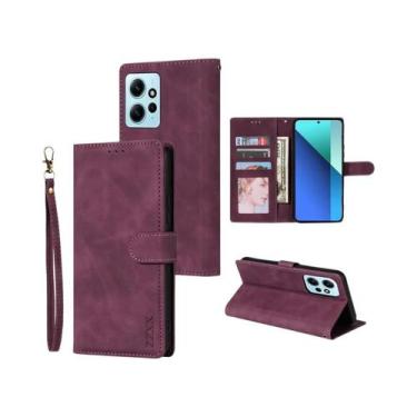 Imagem de Capa De Couro Amigável Com a Pele Com Slot Para Cartão Para Xiaomi 14T