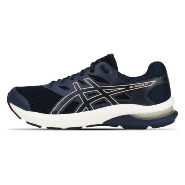 Imagem de Tênis ASICS GEL-Shogun St - Masculino - Azul/Bege, 39