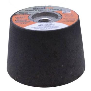 Imagem de Rebolo copo cônico para esmerilhadeiras 75 x 50 mm M14 - BFH2891 (80) 