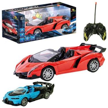 Imagem de Carrinho Conversível De Brinquedo Infantil Controle Remoto - Zein Impo