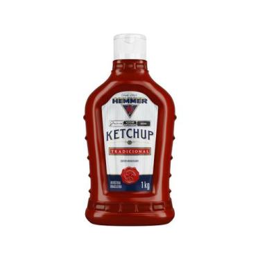Imagem de Ketchup Tradicional Premium Hemmer 1Kg, 1kg, Tradicional