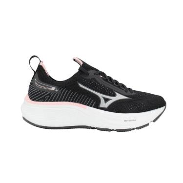 Imagem de Tênis Mizuno Feminino Cool Ride 3 Preto/Rosa
