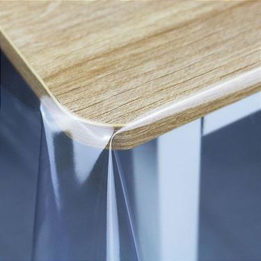 Imagem de Protetor de Superfície em Rolo Plástico Cristal PVC Virgem 0.30MM Extra Forte 30M Transparente Plastvinil