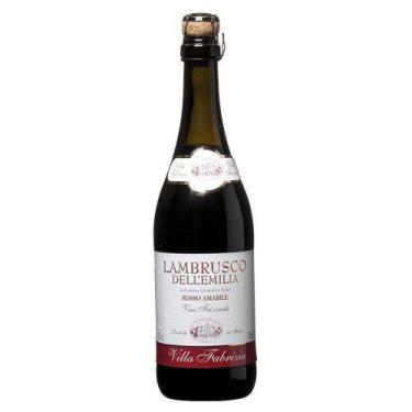 Imagem de Frizante Italiano Tinto Lambrusco Villa Fabrizia Amabile 750Ml