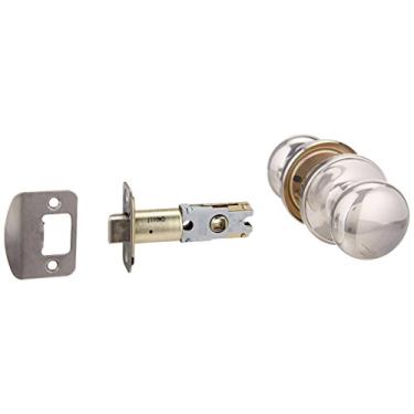 Imagem de Schlage Maçaneta de porta de passagem redonda cromada brilhante J10STR625 Stratus