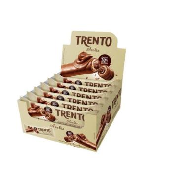 Imagem de Caixa Chocolate Trento Avelãs Com 16Un - Peccin