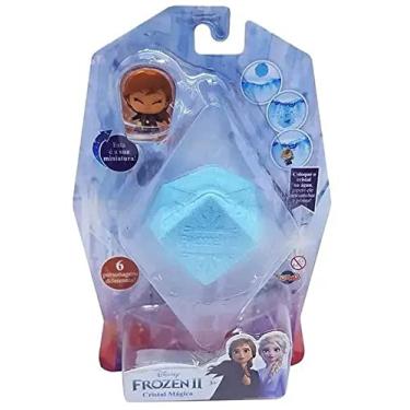 Imagem de Mini Figura Colecionável Cristal Mágico Frozen Anna - Toyng
